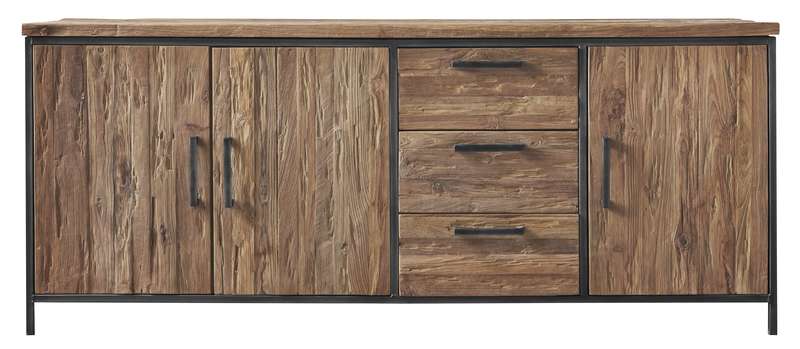 Dressoir Romaro (195 cm) teakhout mix rough